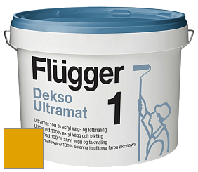 Краска Flugger Dekso 1 ультраматовая краска цвет RAL 1006 