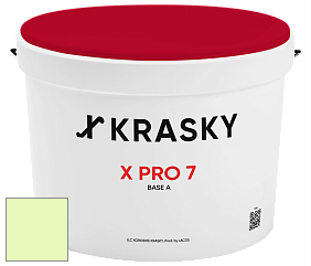 Краска X Pro 7 X Krasky матовая краска для стен и потолков цвет 1523 
