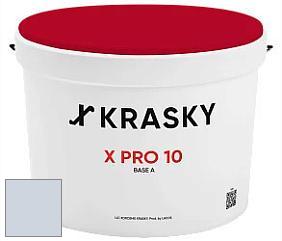 Краска X Pro 10 X Krasky матовая краска для стен и потолков цвет NCS S 1010-R70B 
