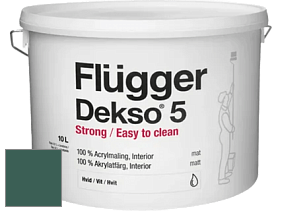 Краска Flugger Dekso 5 матовая краска цвет 2498 