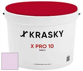 Краска X Pro 10 X Krasky матовая краска для стен и потолков цвет NCS S 0520-R40B 