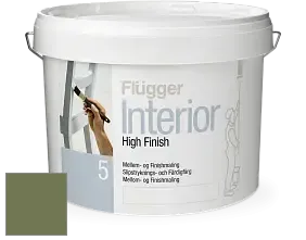 Краска Flugger Interior High Finish 5 матовая акриловая краска-грунт цвет 3528 