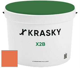 Краска X2B X Krasky глубокоматовая краска для потолков цвет NCS S 1070-Y60R 