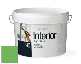 Краска Flugger Interior High Finish 90 акриловая глянцевая эмаль цвет NCS S 1070-G20Y 