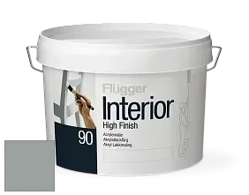 Краска Flugger Interior High Finish 90 акриловая глянцевая эмаль цвет 5546 
