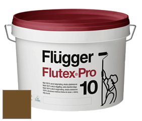 Краска Flugger Flutex Pro 10 матовая моющаяся краска цвет RAL 8008 