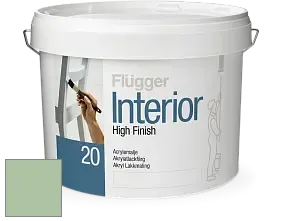 Краска Flugger Interior High Finish 20 акриловая полуматовая эмаль цвет 3516 