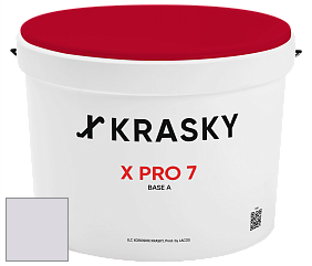 Краска X Pro 7 X Krasky матовая краска для стен и потолков цвет NCS S 1005-R50B 