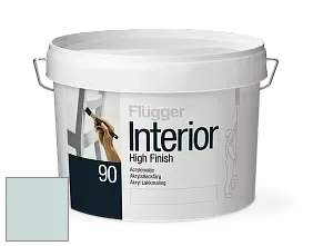 Краска Flugger Interior High Finish 90 акриловая глянцевая эмаль цвет NCS S 1010-B70G 