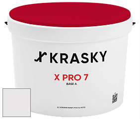 Краска X Pro 7 X Krasky матовая краска для стен и потолков цвет 5431 