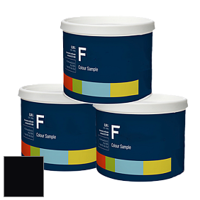 Краска F Color Sample образец цвета цвет RAL 9005 
