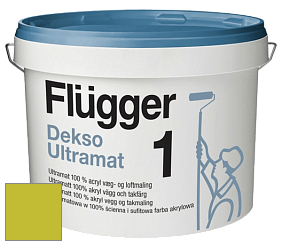 Краска Flugger Dekso 1 ультраматовая краска цвет NCS S 1070-G60Y 