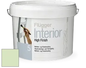 Краска Flugger Interior High Finish 5 матовая акриловая краска-грунт цвет NCS S 0520-G30Y 