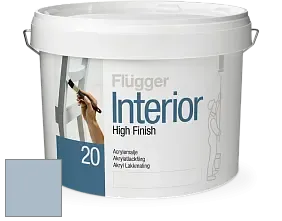 Краска Flugger Interior High Finish 20 акриловая полуматовая эмаль цвет 4463 