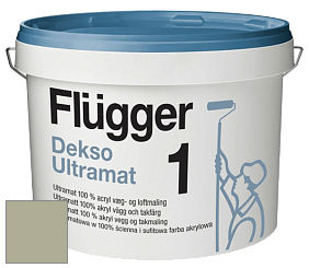 Краска Flugger Dekso 1 ультраматовая краска цвет NCS S 3010-G70Y 