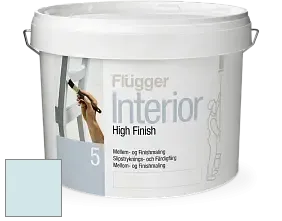 Краска Flugger Interior High Finish 5 матовая акриловая краска-грунт цвет NCS S 0510-B10G 