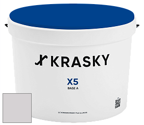 Краска X5 X Krasky матовая краска для стен и потолков цвет 5413 
