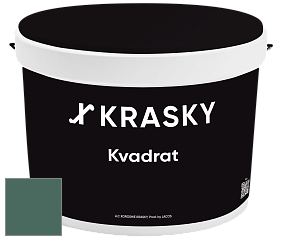 Краска X2B Kvadrat X Krasky матовая краска для потолков глубокого чёрного цвета цвет NCS S 6020-B90G 