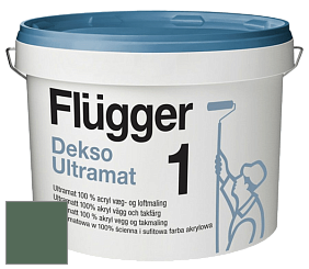 Краска Flugger Dekso 1 ультраматовая краска цвет NCS S 6020-G10Y 