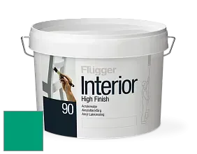 Краска Flugger Interior High Finish 90 акриловая глянцевая эмаль цвет 1498 