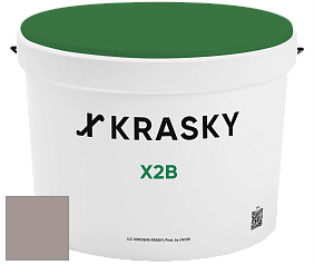 Краска X2B X Krasky глубокоматовая краска для потолков цвет NCS S 4005-Y80R 