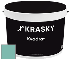 Краска X2B Kvadrat X Krasky матовая краска для потолков глубокого чёрного цвета цвет NCS S 2030-B70G 