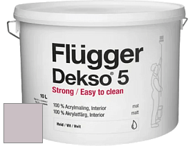Краска Flugger Dekso 5 матовая краска цвет 5425 