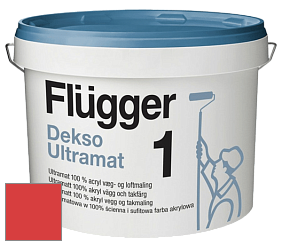 Краска Flugger Dekso 1 ультраматовая краска цвет 1408 