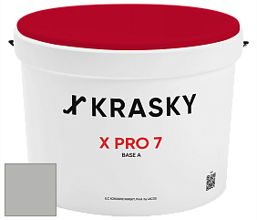 Краска X Pro 7 X Krasky матовая краска для стен и потолков цвет 5335 