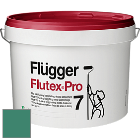 Краска Flugger Flutex Pro 7 матовая краска цвет NCS S 4040-B90G 