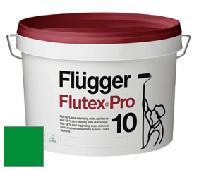 Краска Flugger Flutex Pro 10 матовая моющаяся краска цвет RAL 6037 