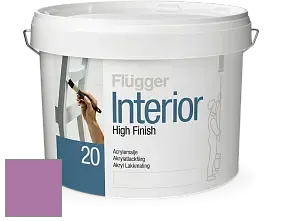Краска Flugger Interior High Finish 20 акриловая полуматовая эмаль цвет 2437 