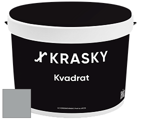 Краска X2B Kvadrat X Krasky матовая краска для потолков глубокого чёрного цвета цвет NCS S 3502-B 