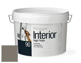 Краска Flugger Interior High Finish 90 акриловая глянцевая эмаль цвет 5378 