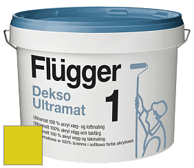 Краска Flugger Dekso 1 ультраматовая краска цвет NCS S 0575-G70Y 