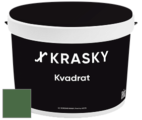 Краска X2B Kvadrat X Krasky матовая краска для потолков глубокого чёрного цвета цвет NCS S 5040-G20Y 