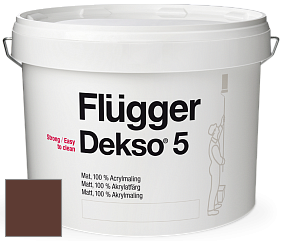 Краска Flugger Dekso 5 матовая краска цвет NO.93 
