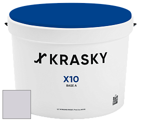 Краска X10 X Krasky шелковисто-матовая краска для стен и потолков цвет IN-761 