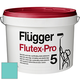 Краска Flugger Flutex Pro 5 матовая краска цвет NCS S 1040-B50G 