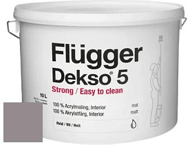 Краска Flugger Dekso 5 матовая краска цвет 5437 