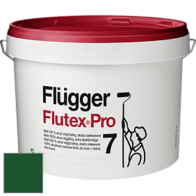Краска Flugger Flutex Pro 7 матовая краска цвет RAL 6035 