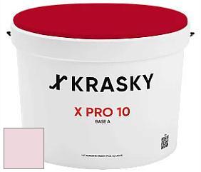 Краска X Pro 10 X Krasky матовая краска для стен и потолков цвет NCS S 0515-R20B 