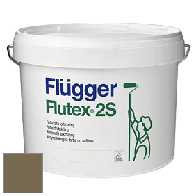 Краска Flugger Flutex 2S глубоко матовая краска цвет NCS S 6020-G90Y 