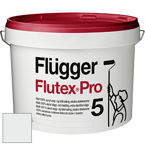 Краска Flugger Flutex Pro 5 матовая краска цвет NCS S 0601-G 