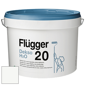 Краска Flugger Dekso H2O 20 полуматовая краска цвет 5491 
