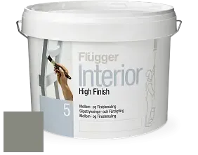 Краска Flugger Interior High Finish 5 матовая акриловая краска-грунт цвет NCS S 5005-G50Y 