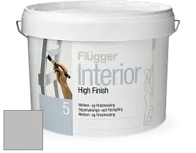 Краска Flugger Interior High Finish 5 матовая акриловая краска-грунт цвет NCS S 2500-N 