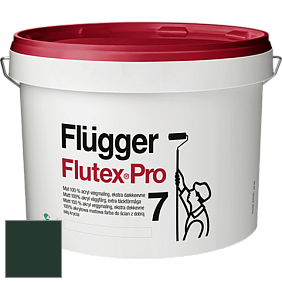 Краска Flugger Flutex Pro 7 матовая краска цвет RAL 6009 