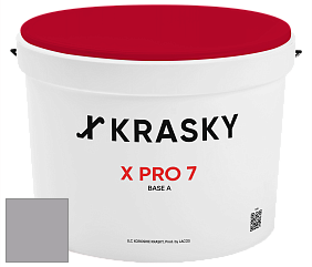 Краска X Pro 7 X Krasky матовая краска для стен и потолков цвет NO.13 