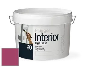 Краска Flugger Interior High Finish 90 акриловая глянцевая эмаль цвет NCS S 2065-R20B 
